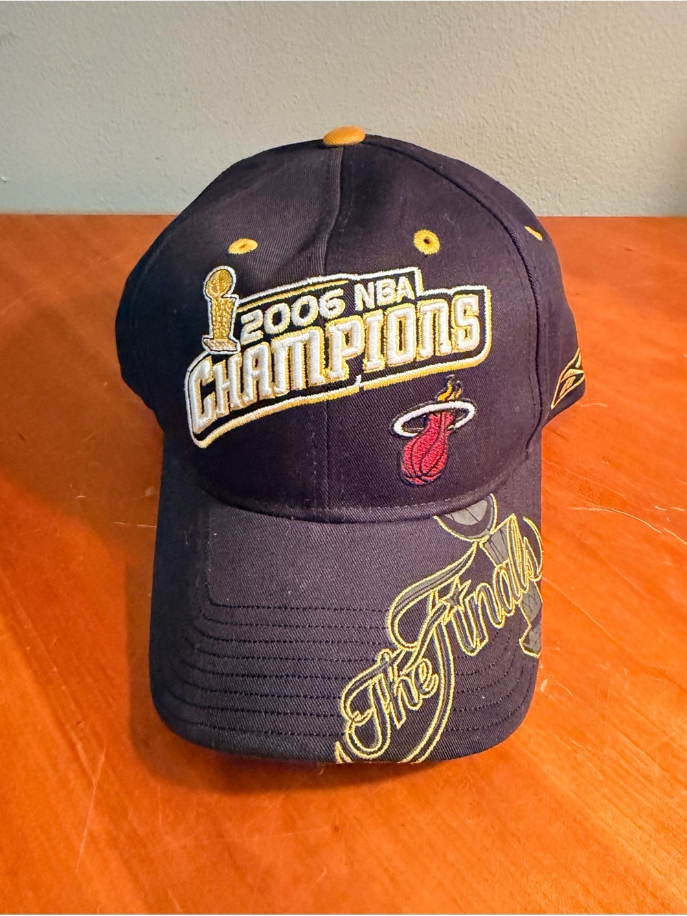 Vintage Miami Heat 2006 NBA Champions Reebok Locker Room Hat (New w/ Seal)